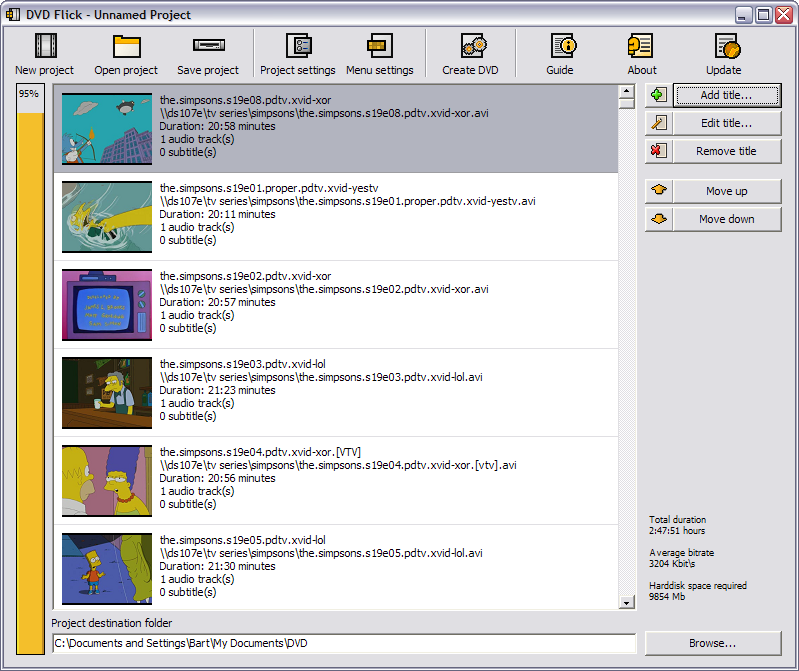 DVD Flick 1.3.0.0 beta screenshot