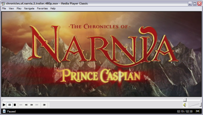 Media Player Classic 6.4.9.1 screenshot (410 pix)