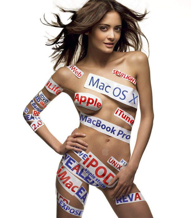 Imageviewer voorbeeld - iPhone girl