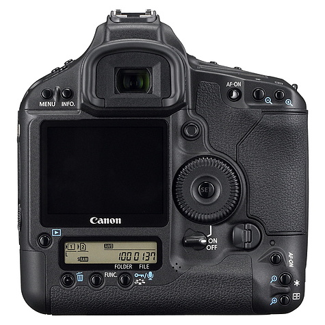 Canon EOS-1Ds Mark III - achterkant