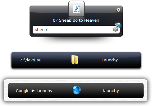 Launchy 2.0.0 screenshot