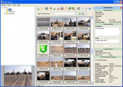 Hide Photos screenshot (410 pix)