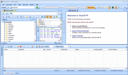 SmartFTP 3.0 screenshot (410 pix)