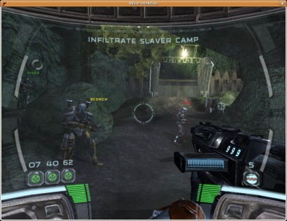 Star Wars: Republic Commando onder Linux d.m.v. Wine (410 pix)