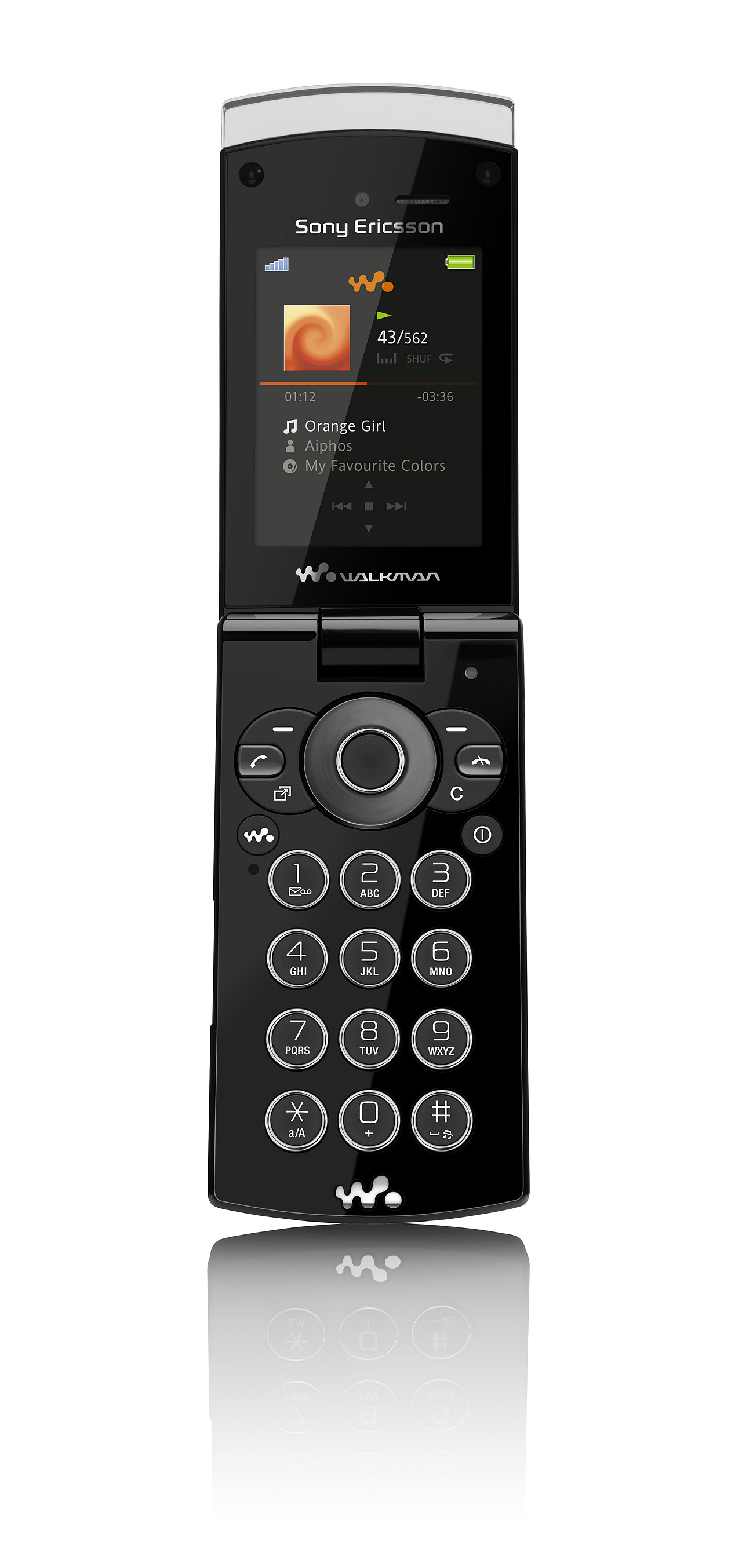 Sony Ericsson - MWC - W980 open