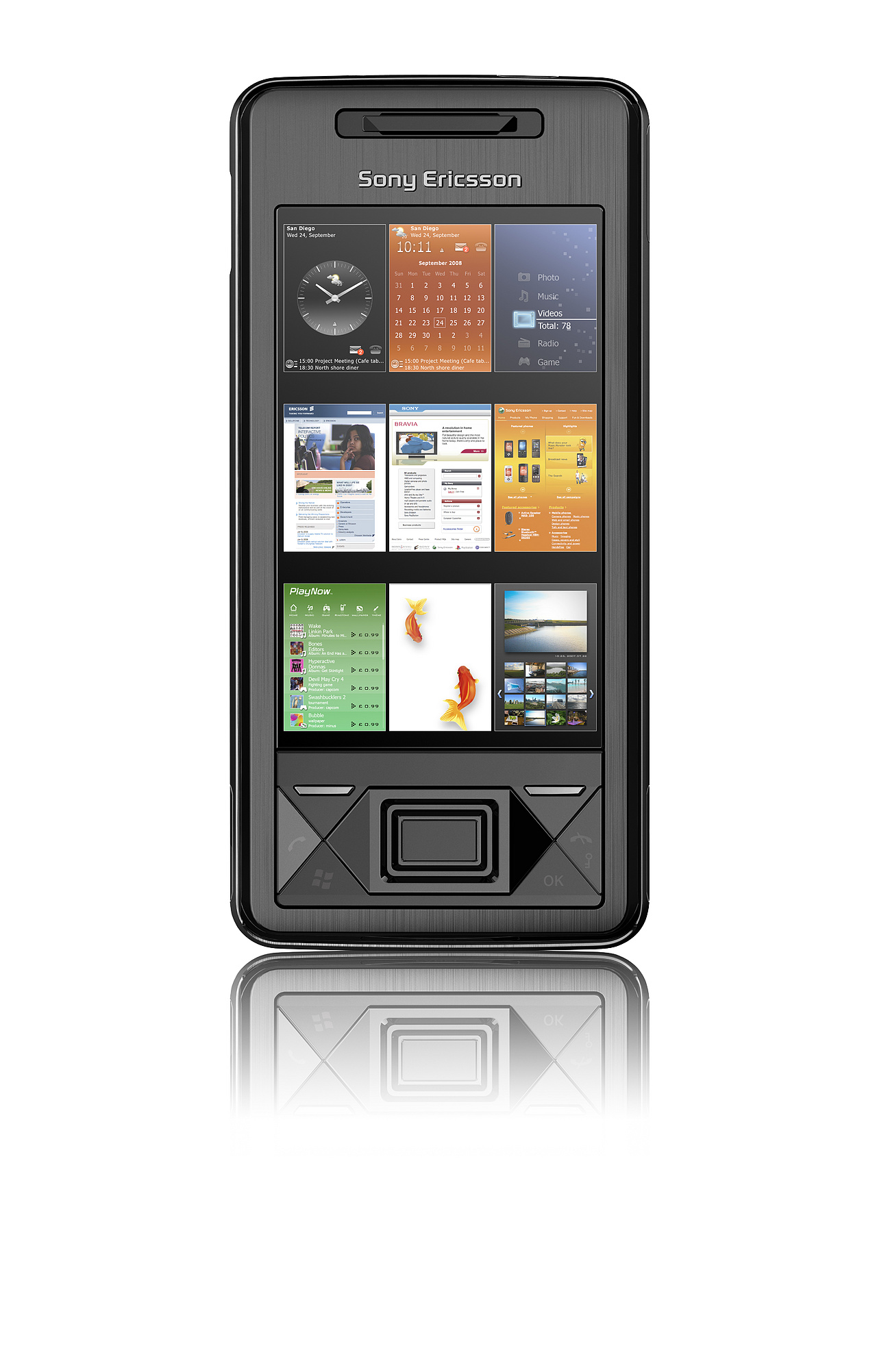 Sony Ericsson - MWC - X1 voorkant