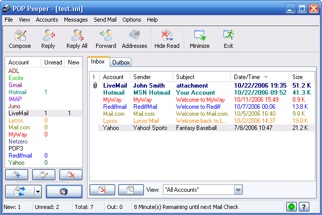POP Peeper screenshot