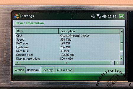 Sony Ericsson Xperia X1 - specs