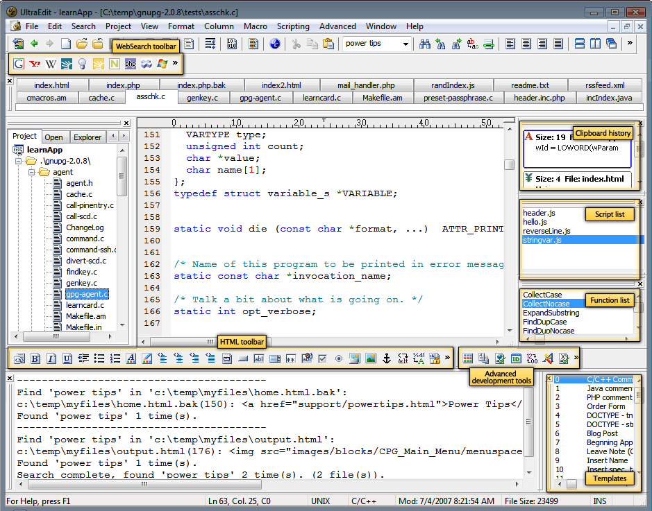 UltraEdit 14.00 screenshot
