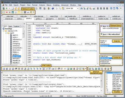 UltraEdit 14.00 screenshot (410 pix)