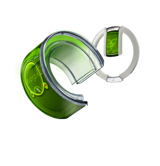 Nokia Morph horloge-mode
