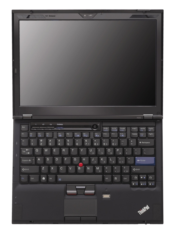 Lenovo X300 boven