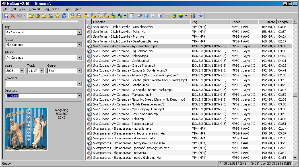 Mp3tag 2.40 - 1051px