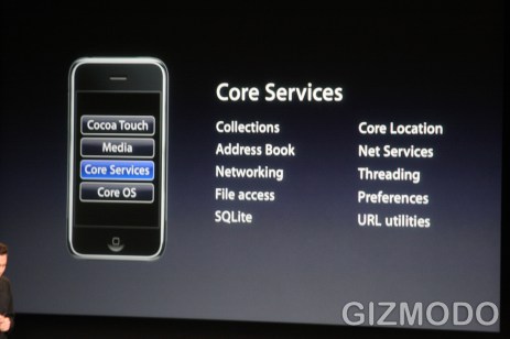 iPhone sdk - Core Services