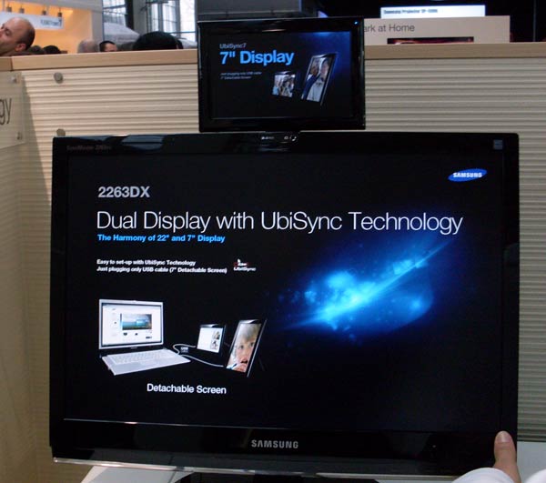 Samsung 7" tweede display