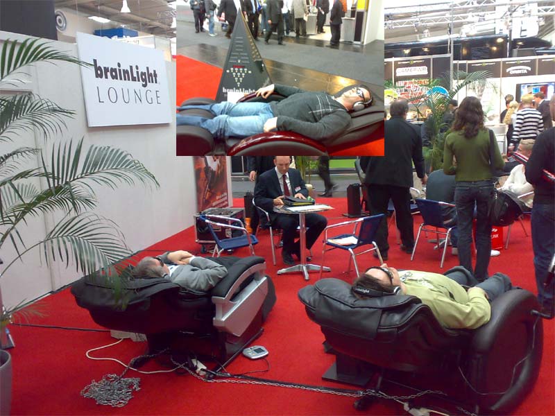 Cebit - Uitrusten met Brainlight