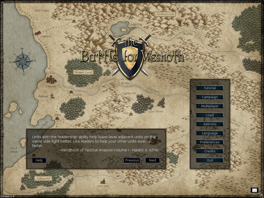 Battle for Wesnoth screenshot