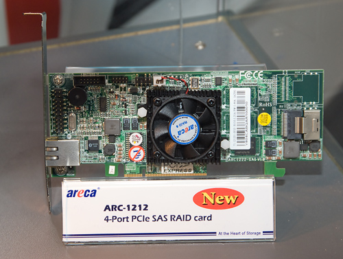 Cebit 2008: Areca ARC-1212