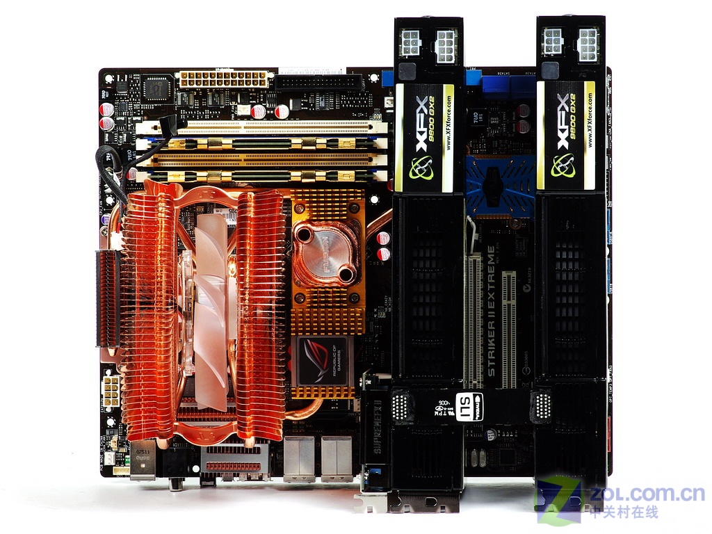 Nvidia Geforce 9800 X2 quad sli 2