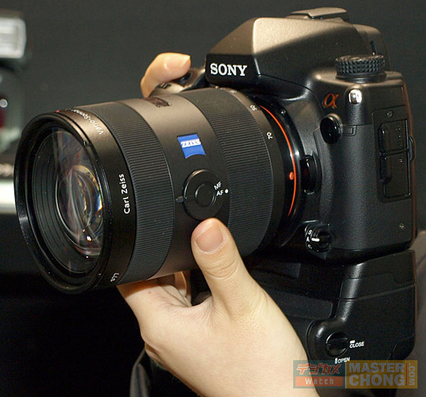 Alpha DSLR-A900 met Carl Zeiss-lens