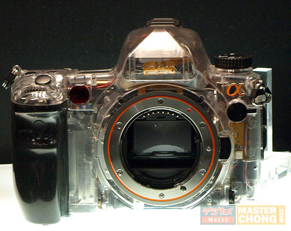 Alpha DSLR-A900 - doorzichtige voorkant