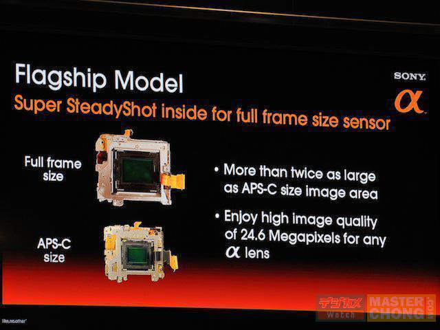 Alpha DSLR-A900 - verschil in sensors