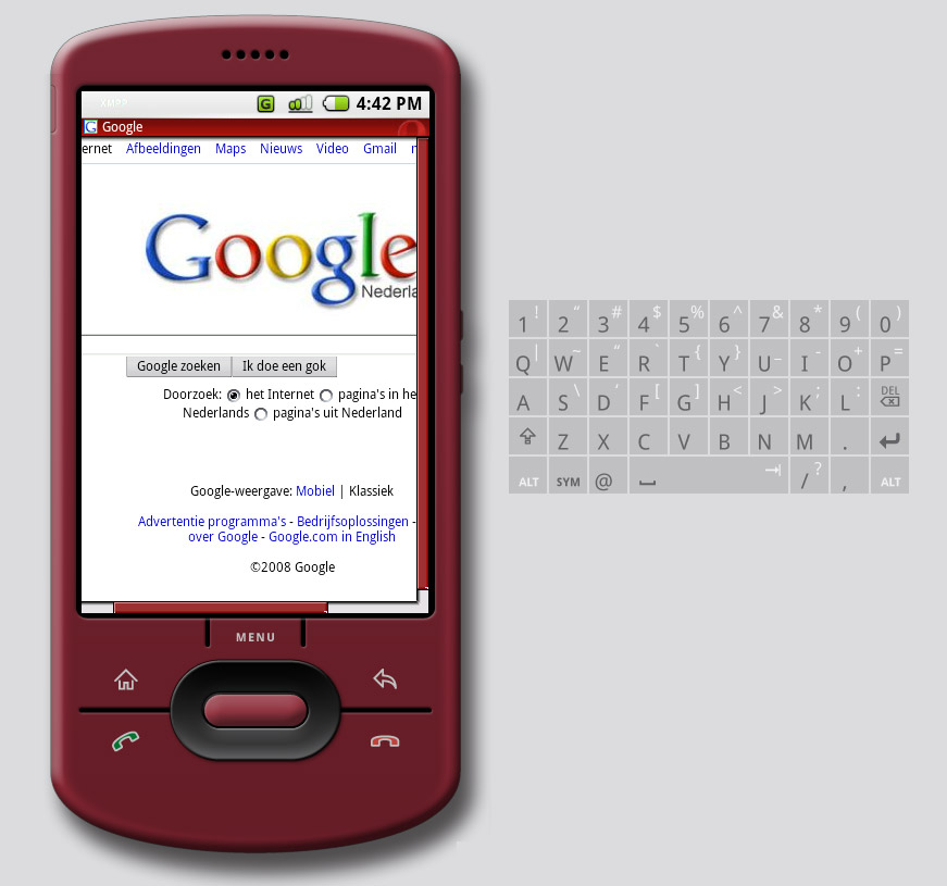 Opera Mini voor Google Android