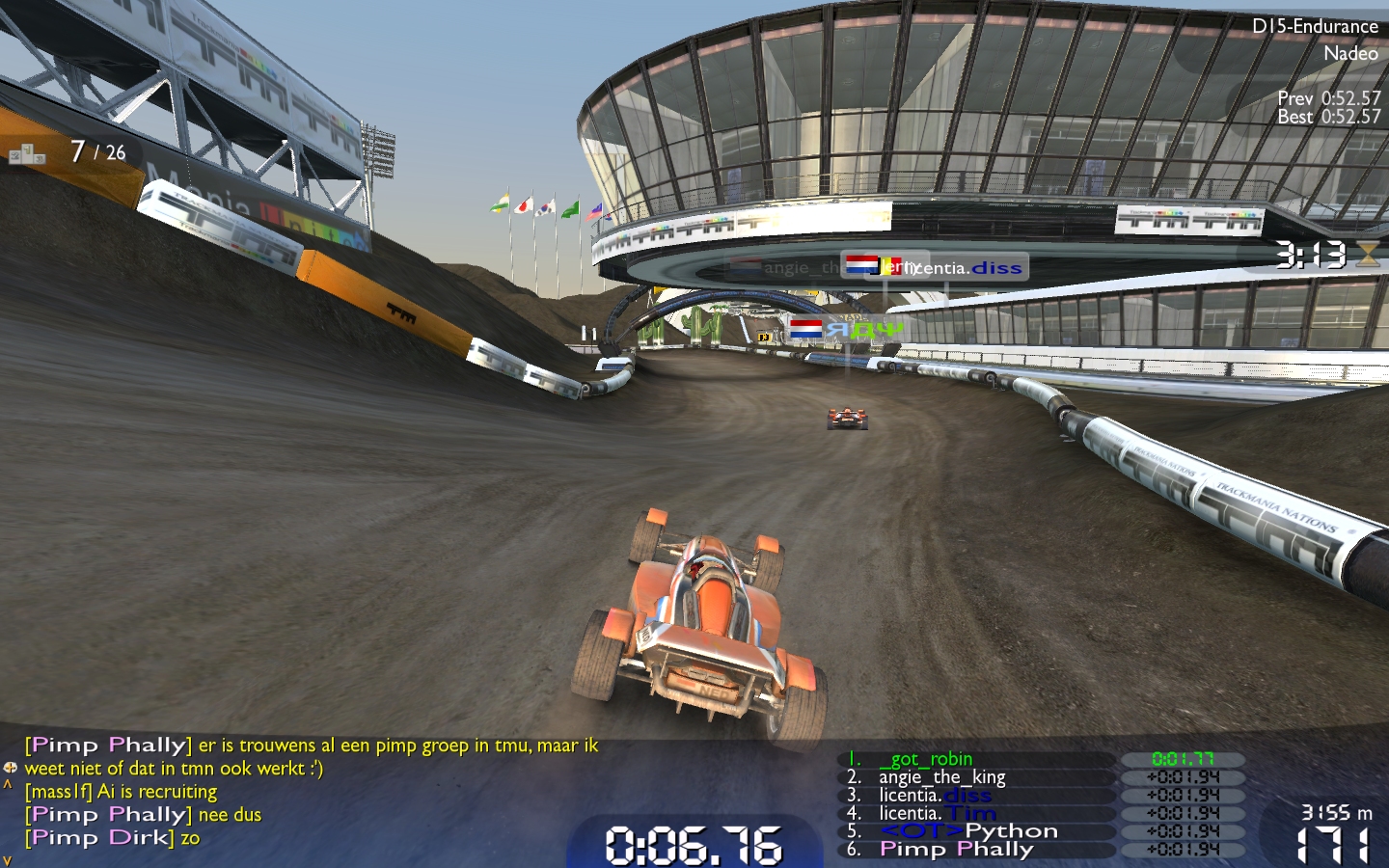 Trackmania Nations Forever 2.11.11