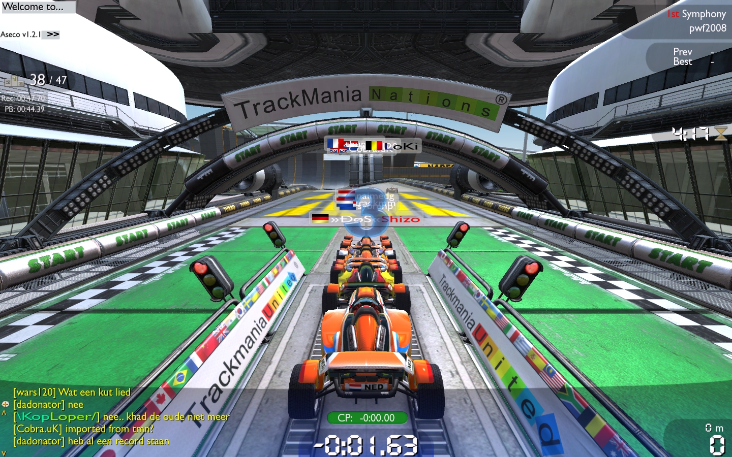 Trackmania Nations Forever 2.11.11