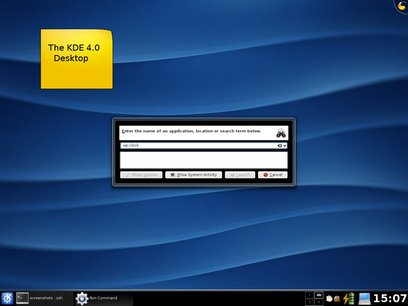 KDE 4 desktop (410 pix)