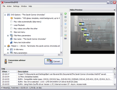 ConvertXtoDVD 3.1.0.18 screenshot (410 pix)
