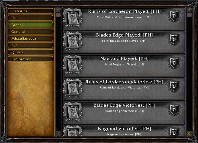 World of Warcraft: Wrath of the Lich King Achievements