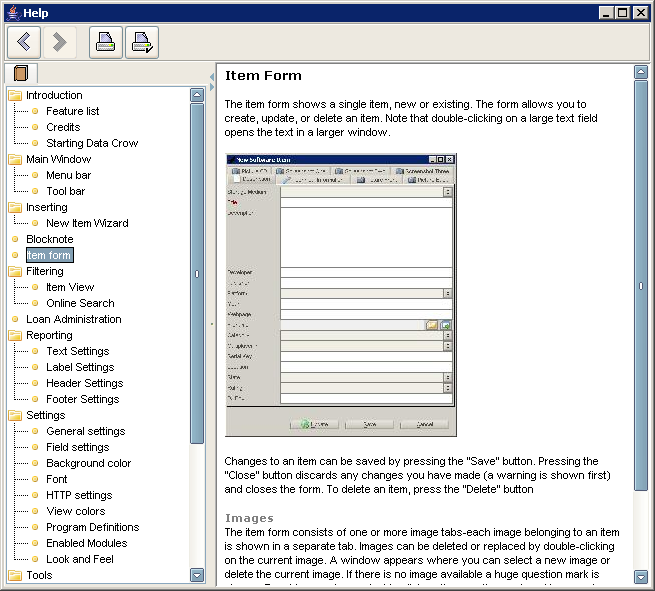 Data Crow screenshot