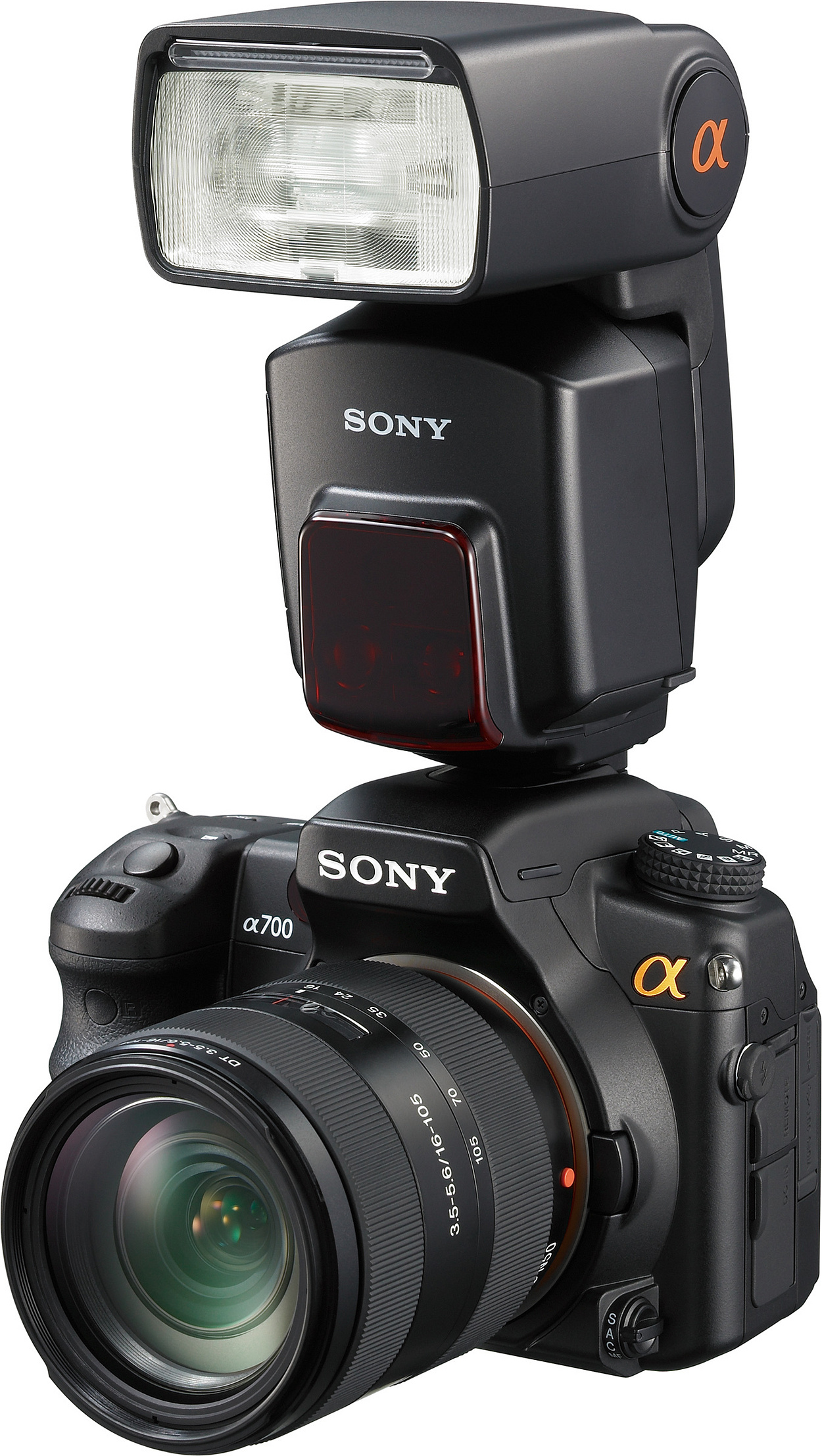 Sony HVL-F58AM - flitser op camera