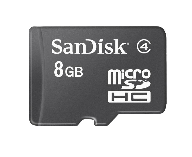 Sandisk SDSDQR-8192 Secure Digital Micro High Capacity 8GB