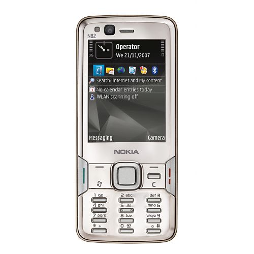 Nokia N82 Light Titanium Zilver