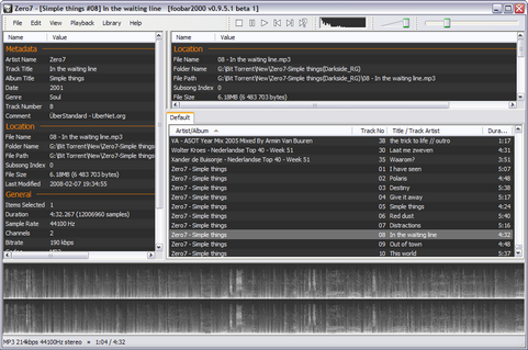 foobar2000 screenshot (481 pix)
