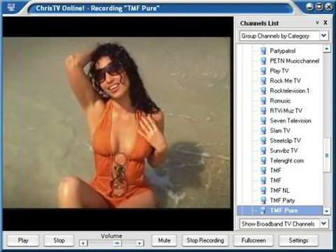 ChrisTV Online! screenshot (481 pix)