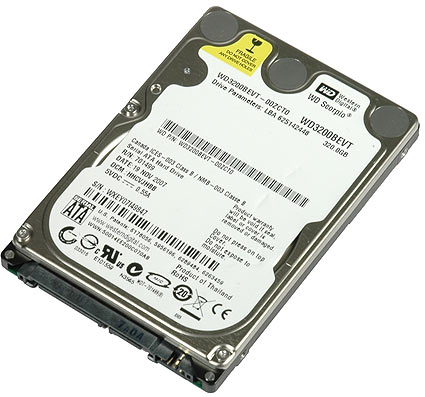 Western Digital Scorpio Blue WD3200BEVT
