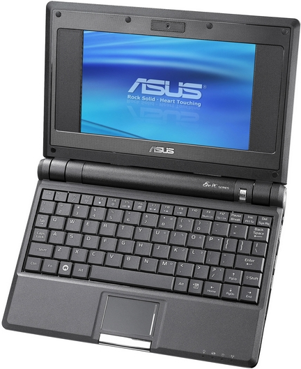 Asus Eee PC 8G (701) Zwart