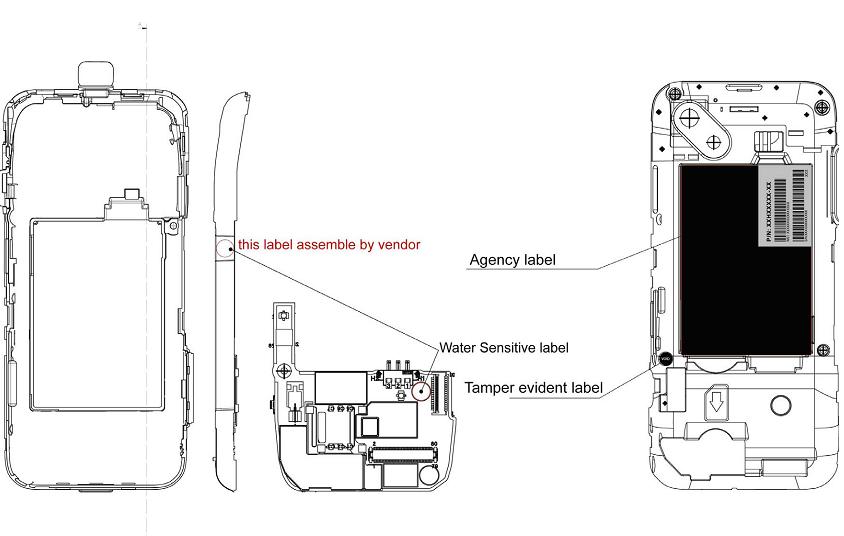 HTC Dream FCC picture