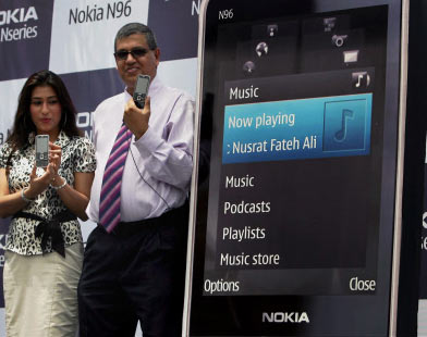 Nokia introduceert de N96 als eerste in India