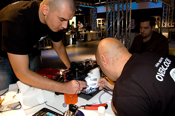 MSI Overklok Challenge 2008 - Test de opstelling
