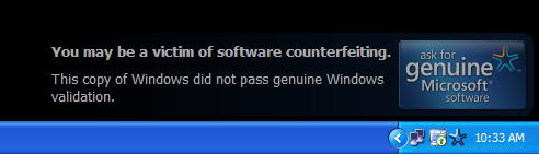 Nieuwe wga - Persistente notificatie