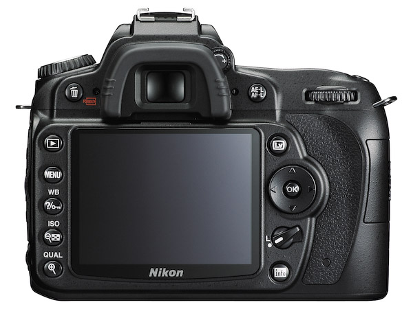 Nikon D90 Body (Achterkant)