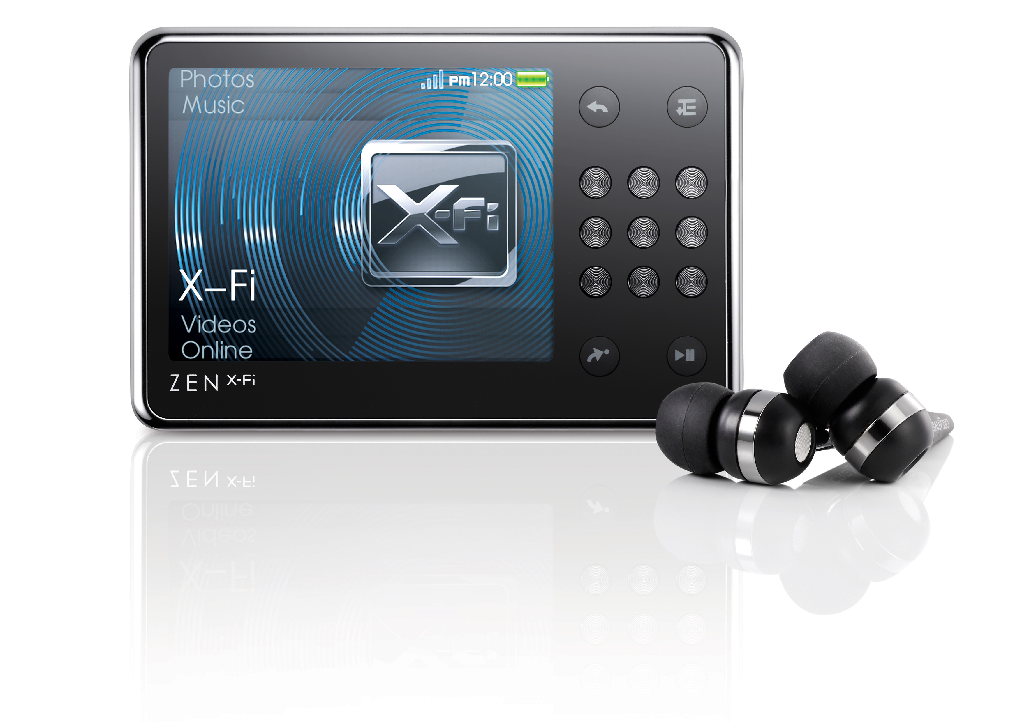 Creative Zen Creative Zen X-Fi 16GB MP3-videospeler 16GB Zwart