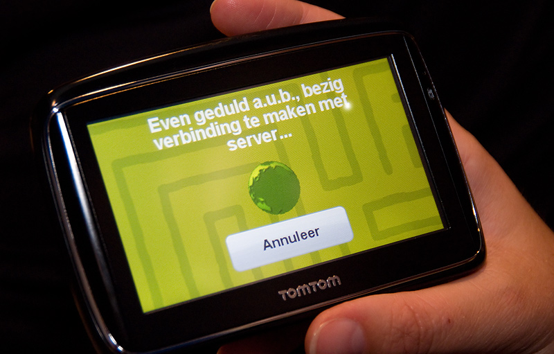 TomTom 940 Live - Google Local Search verbinding maken