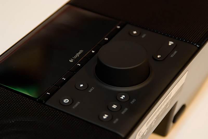 Logitech Squeezebox Boom - Knoppen