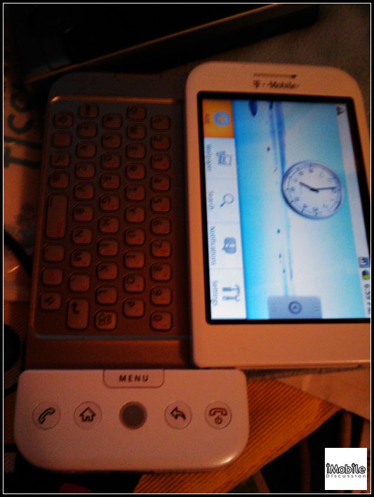 HTC Dream op Imobile