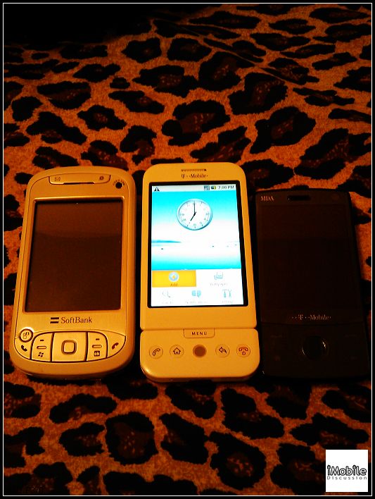 HTC Dream op Imobile
